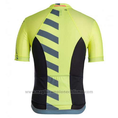 2016 Abbigliamento Ciclismo Trek Bontrager Verde e Nero Manica Corta e Salopette